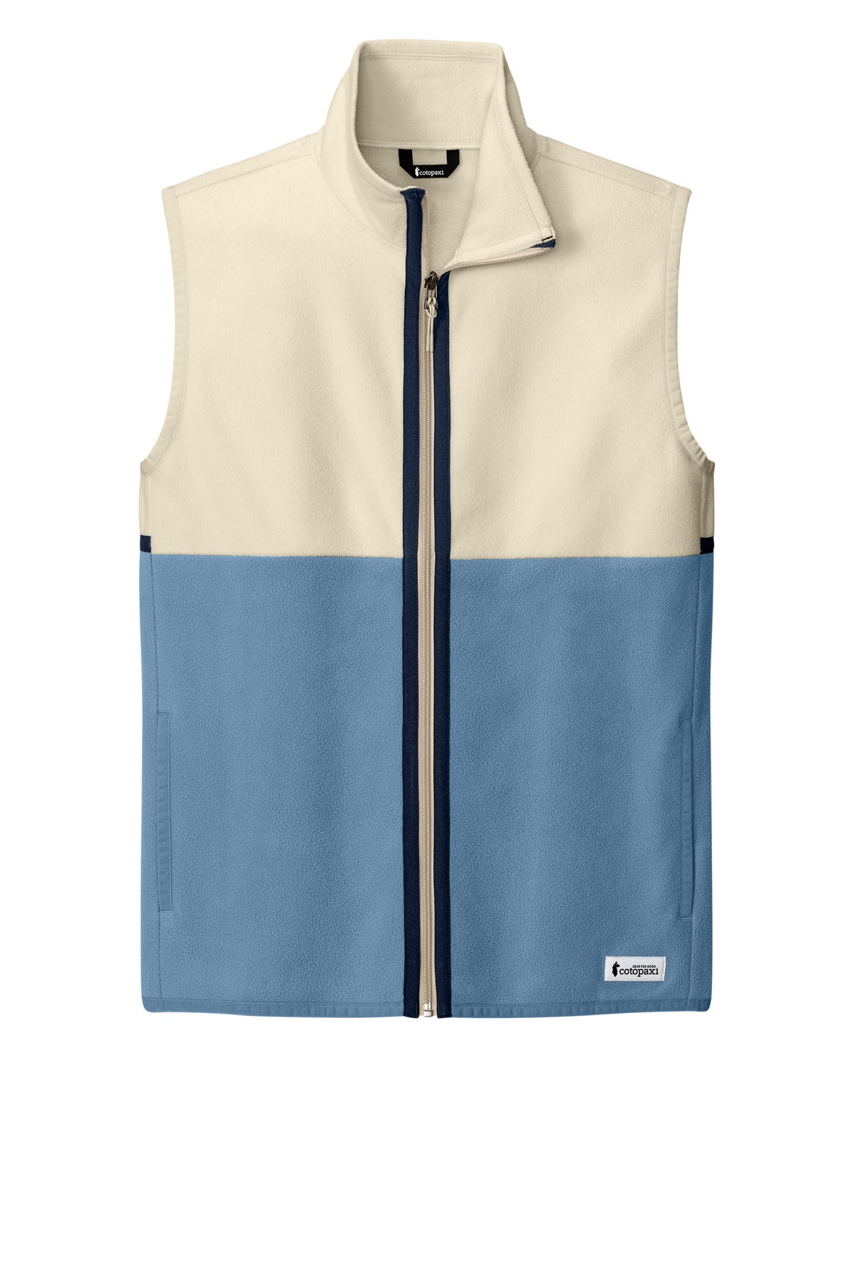 Custom Embroidered Cotopaxi Outerwear in Cream/ Fjord