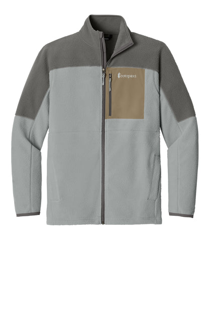Custom Embroidered Cotopaxi Outerwear in Cinder/ Smoke