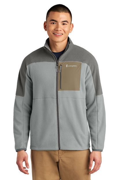 Custom Embroidered Cotopaxi Outerwear in Cinder/ Smoke