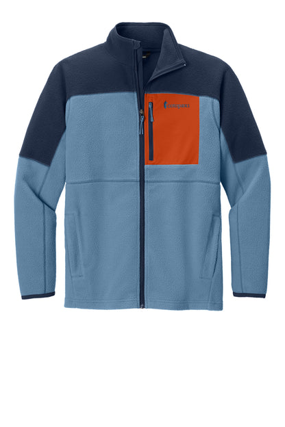 Custom Embroidered Cotopaxi Outerwear in Maritime/ Fjord