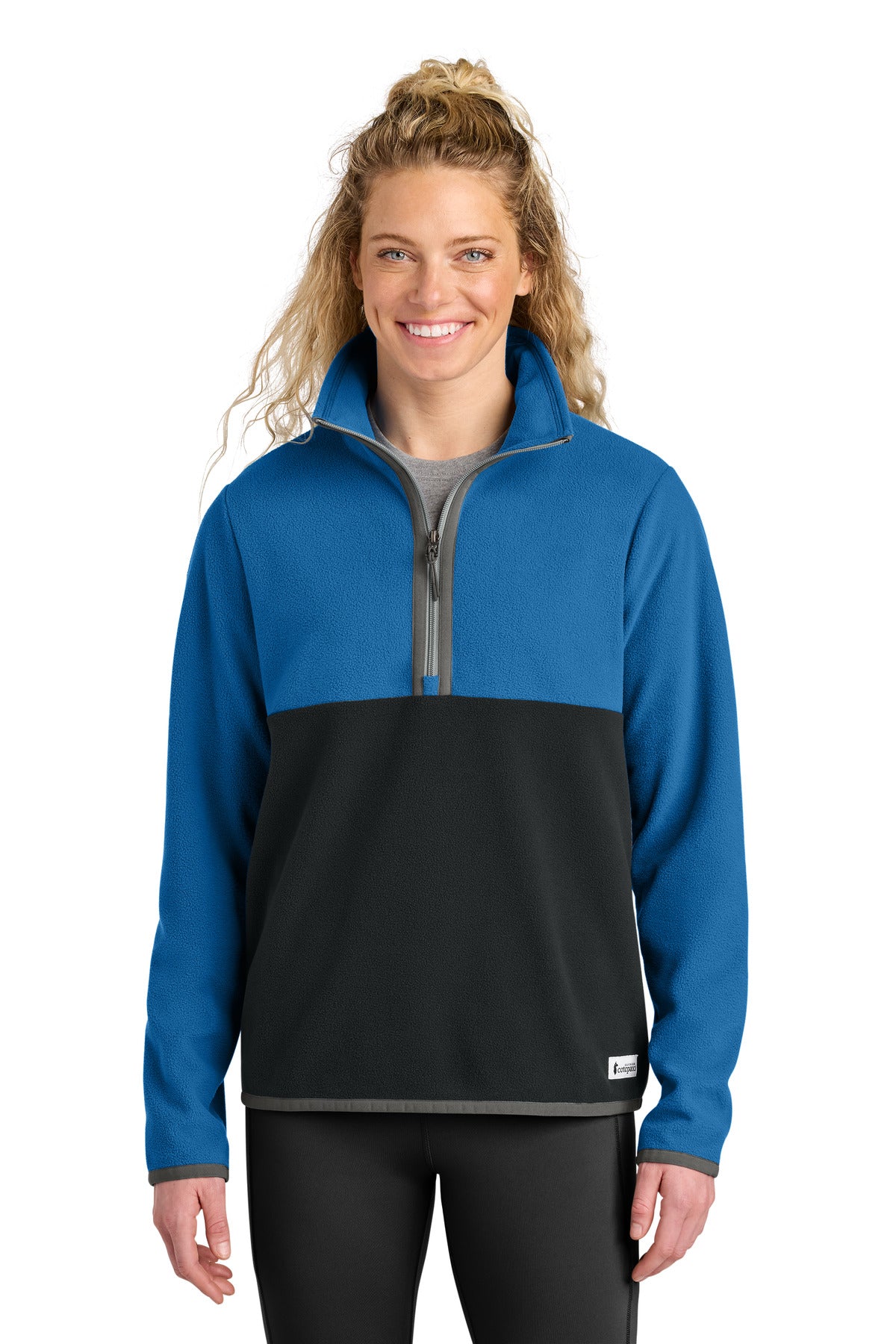 Custom Embroidered Cotopaxi Outerwear in Atlantic/ Black