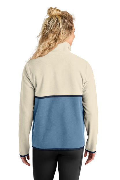 Custom Embroidered Cotopaxi Outerwear in Cream/ Fjord