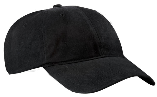 Custom Embroidered Port Authority Caps in Black