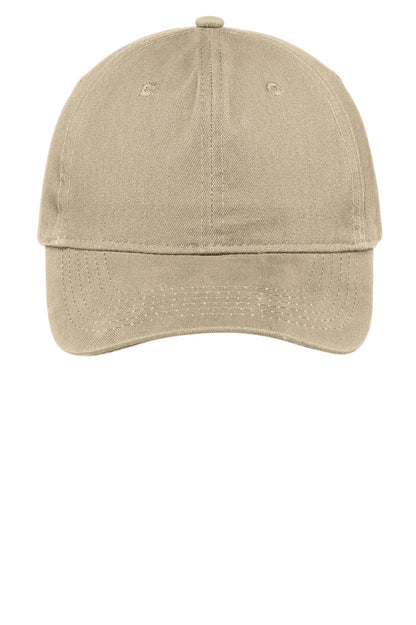 Port & Company Brushed Twill Low Profile Cap.  CP77