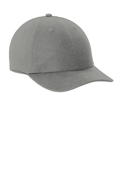 Custom Embroidered Port Authority Caps in Deep Smoke