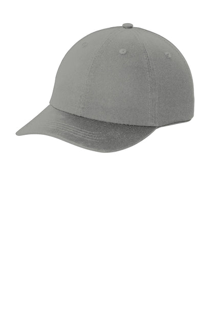 Custom Embroidered Port Authority Caps in Deep Smoke
