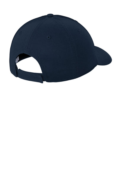 Custom Embroidered Port Authority Caps in Navy