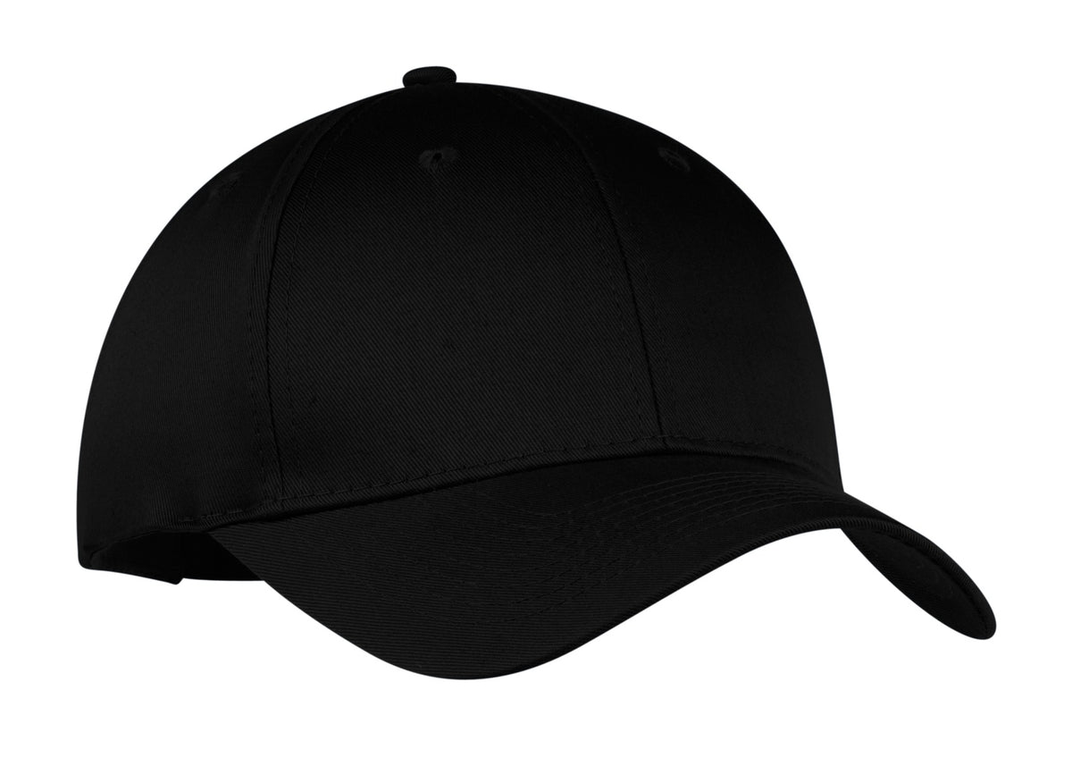 Custom Embroidered Port Authority Caps in Black