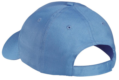 Custom Embroidered Port Authority Caps in Carolina Blue