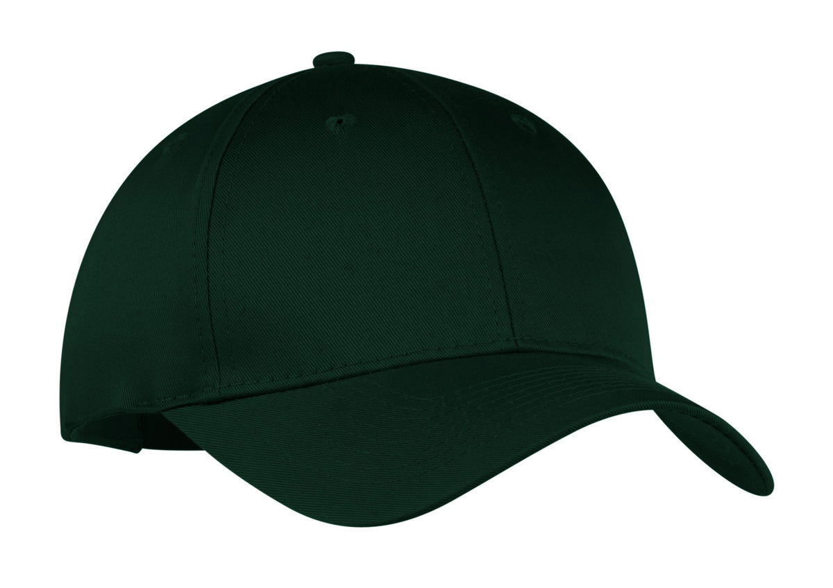 Custom Embroidered Port Authority Caps in Hunter