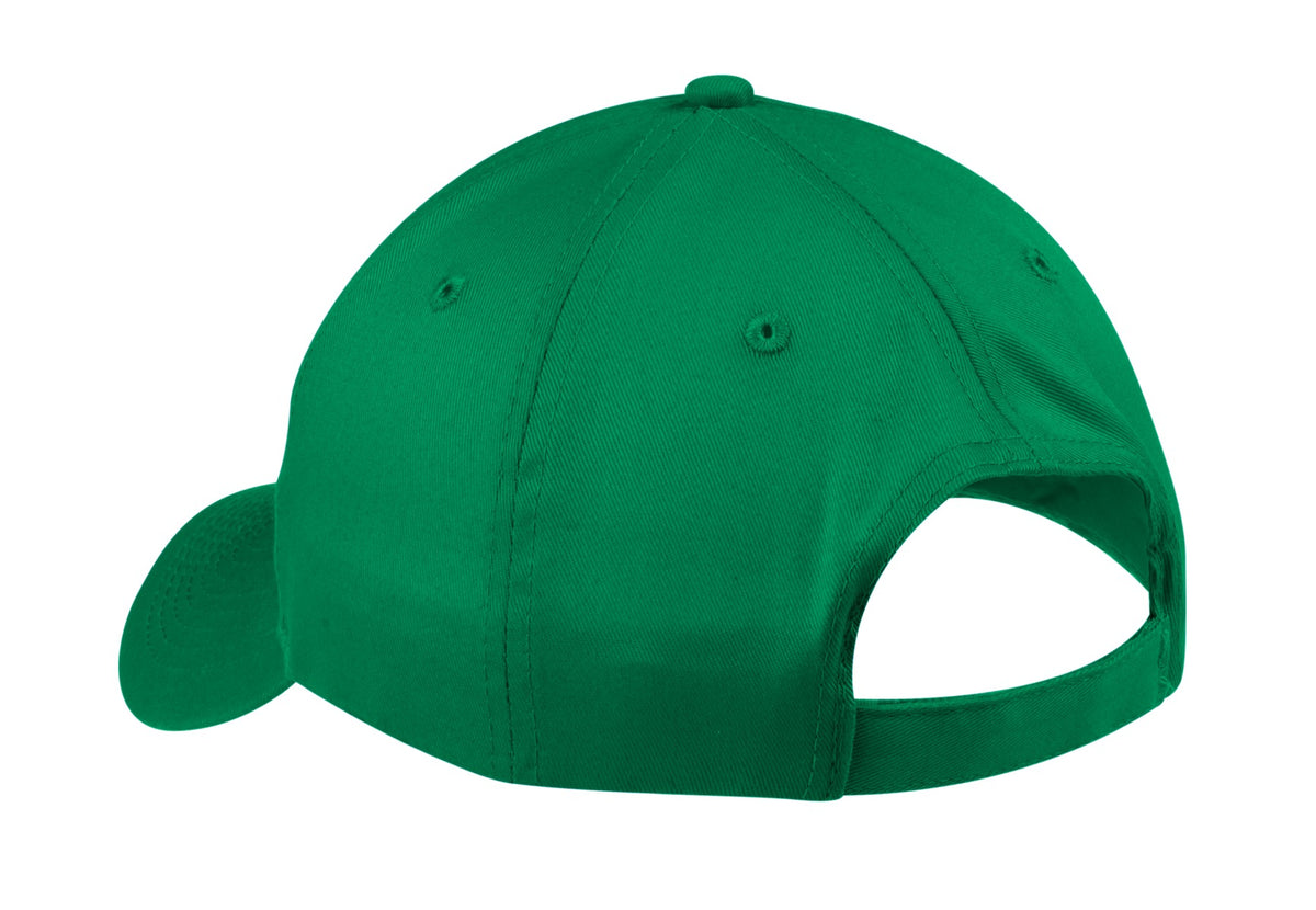 Custom Embroidered Port Authority Caps in Kelly Green