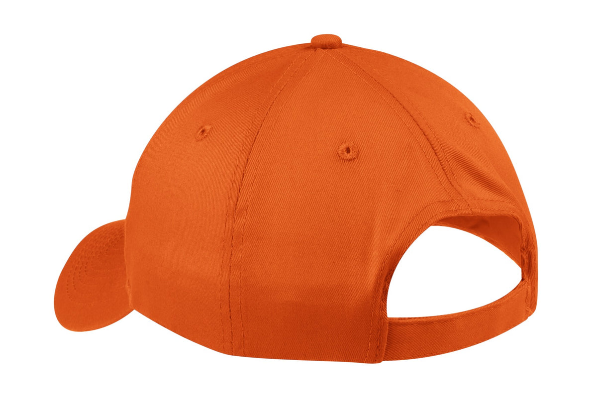 Custom Embroidered Port Authority Caps in Orange