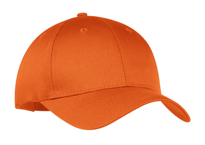 Custom Embroidered Port Authority Caps in Orange