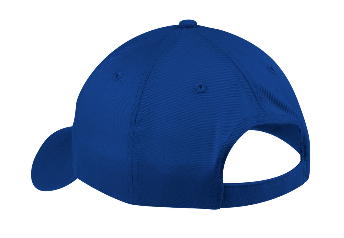Custom Embroidered Port Authority Caps in Royal