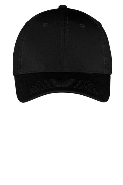 Custom Embroidered Port Authority Caps in Black
