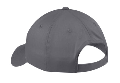 Custom Embroidered Port Authority Caps in Charcoal