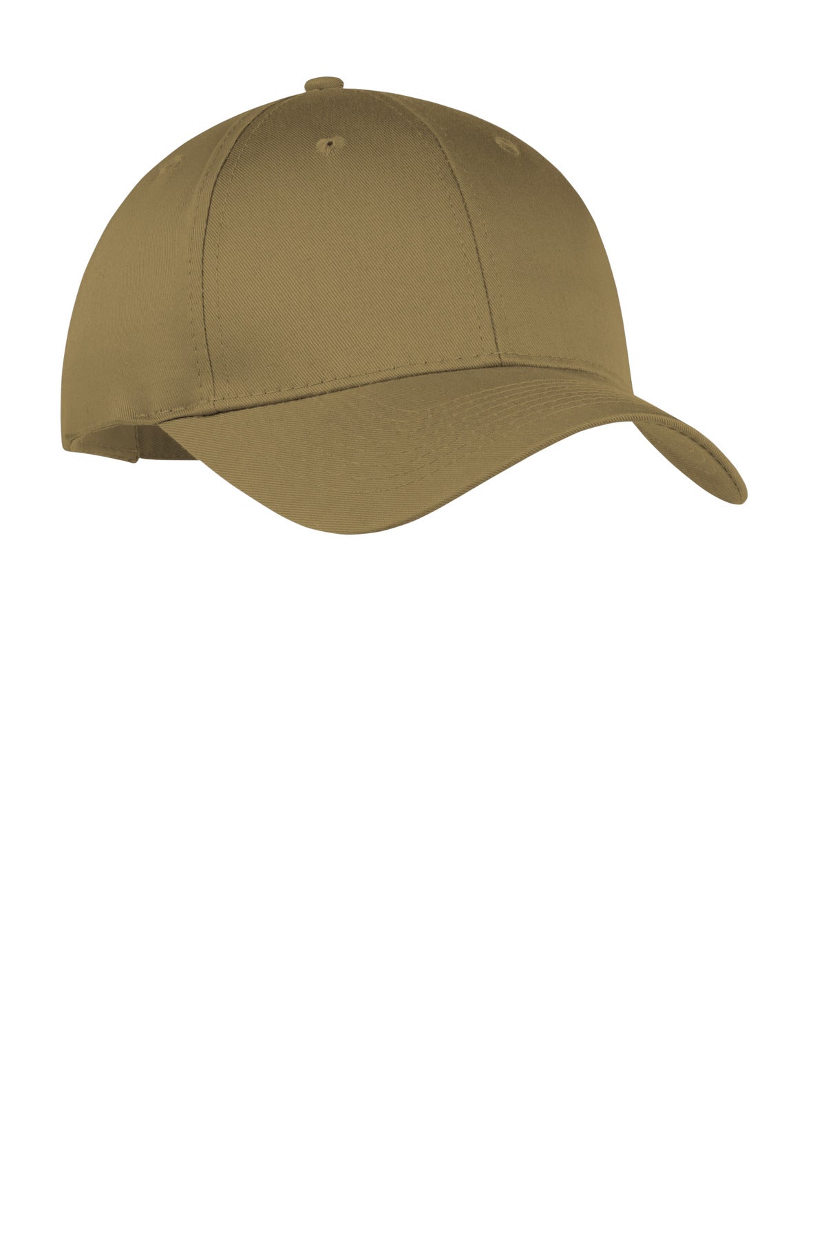 Custom Embroidered Port Authority Caps in Coyote Brown