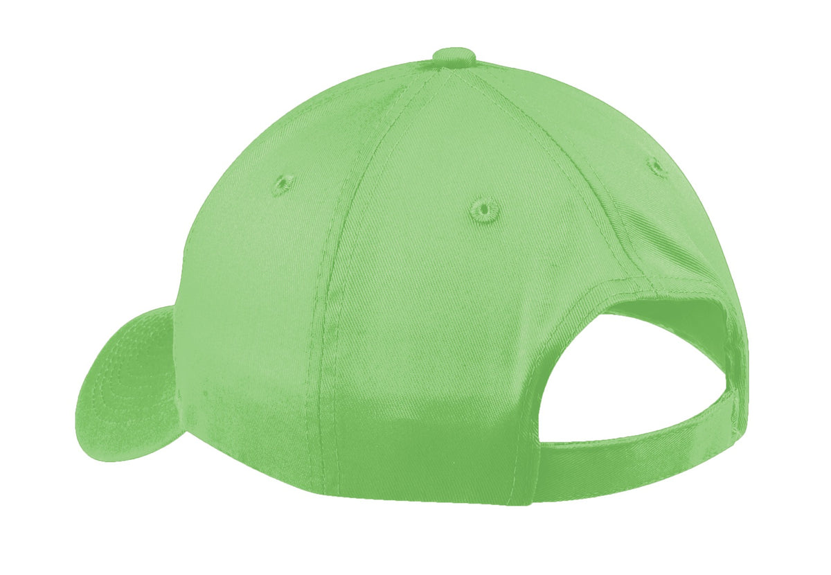 Custom Embroidered Port Authority Caps in Lime