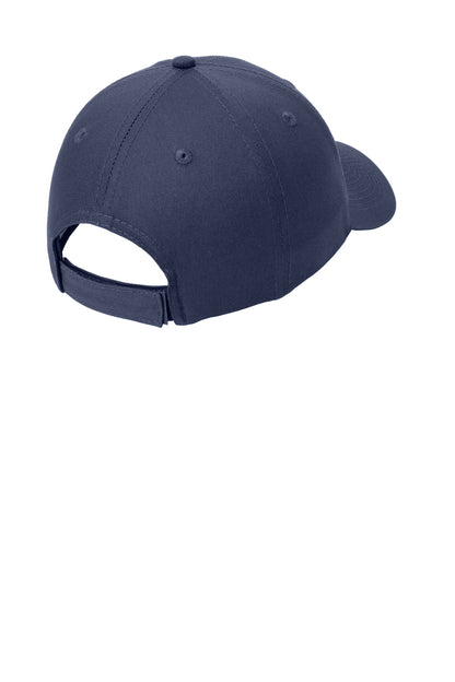 Custom Embroidered Port Authority Caps in True Navy