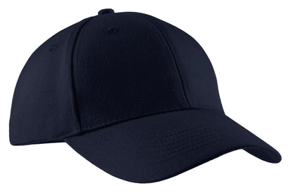 Custom Embroidered Port Authority Caps in Navy