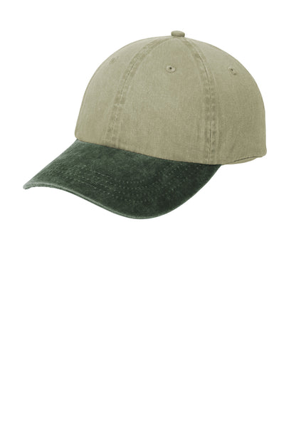 Port & Company -Two-Tone Pigment-Dyed Cap.  CP83