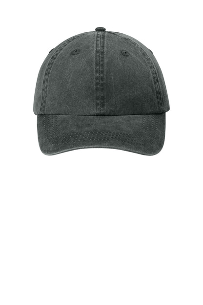 Custom Embroidered Port Authority Caps in Black