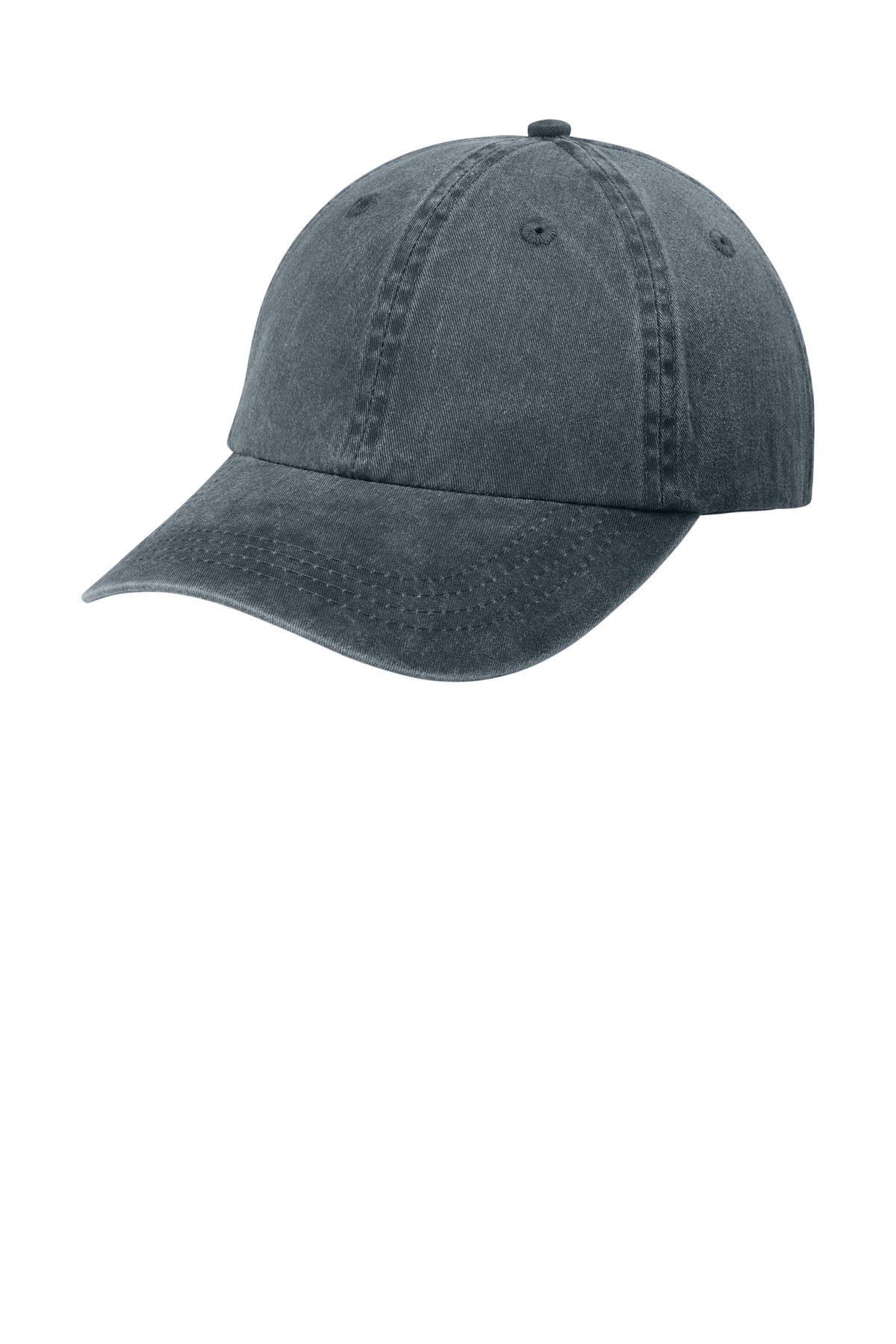 Custom Embroidered Port Authority Caps in Graphite