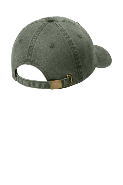 Custom Embroidered Port Authority Caps in Hunter