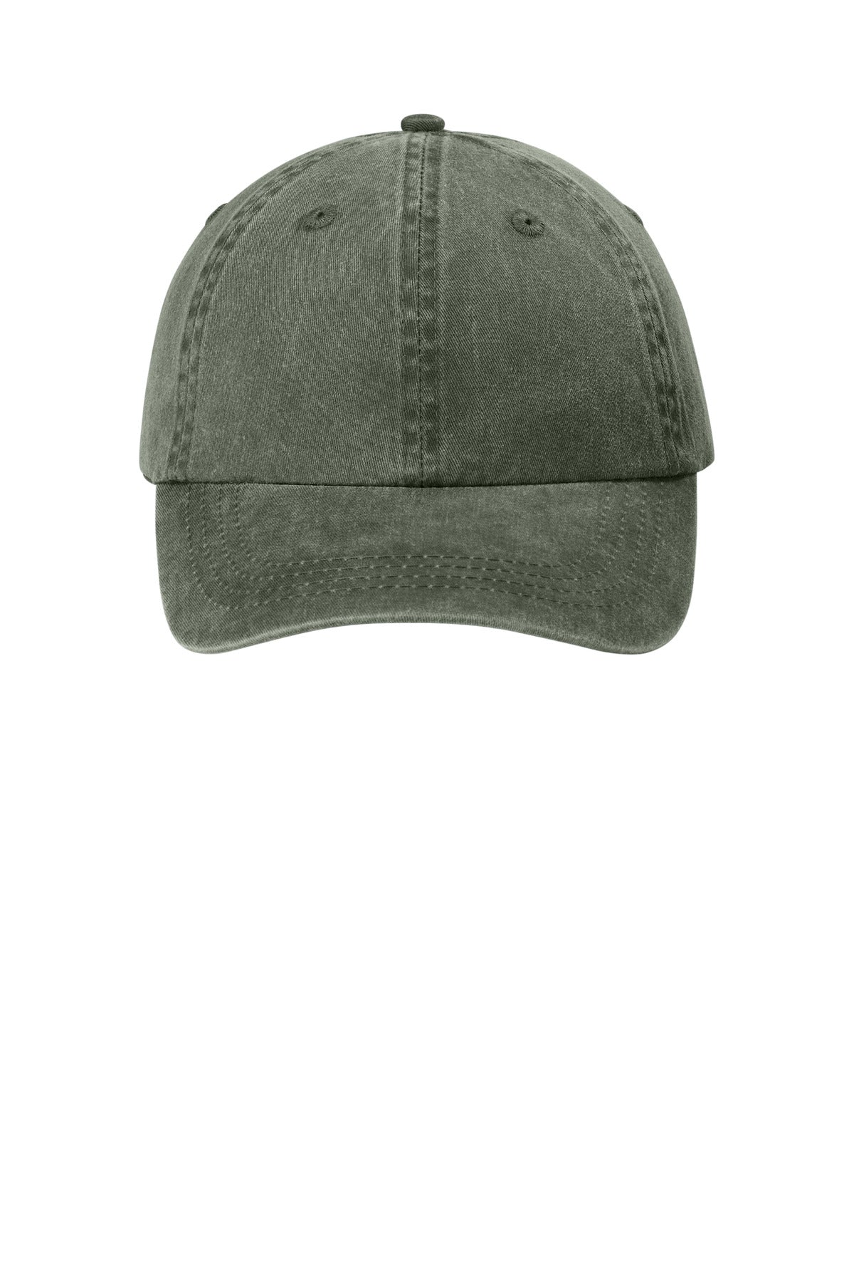 Custom Embroidered Port Authority Caps in Hunter