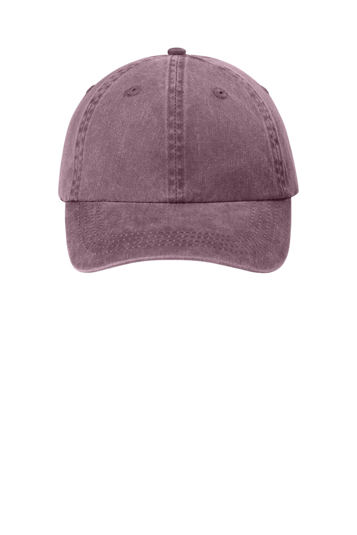 Custom Embroidered Port Authority Caps in Maroon