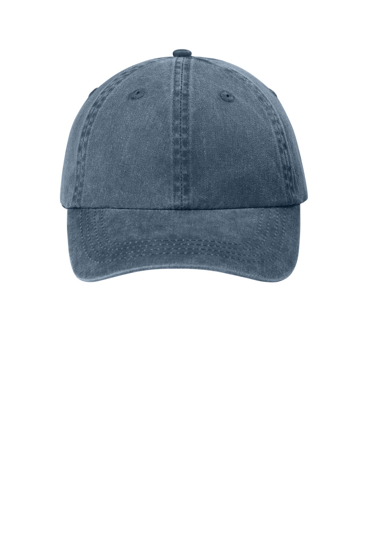 Custom Embroidered Port Authority Caps in Navy