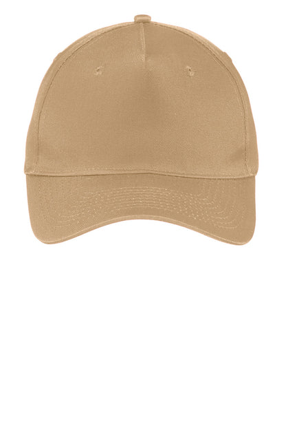 Port & CompanyFive-Panel Twill Cap.  CP86