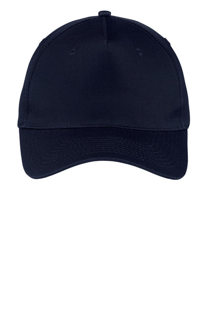 Port & CompanyFive-Panel Twill Cap.  CP86