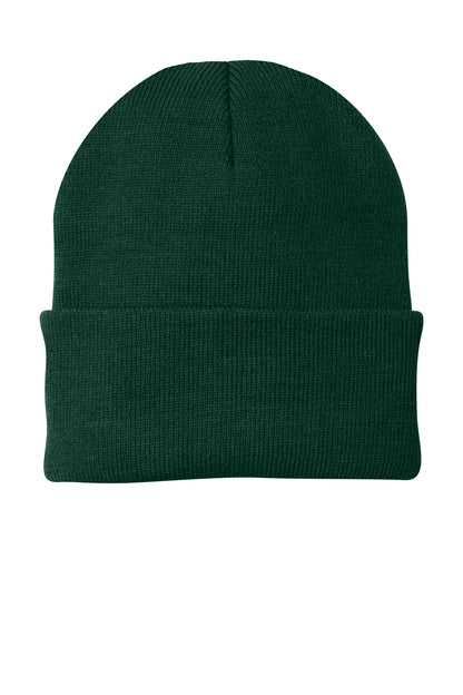 Custom Embroidered Port Authority Caps in Athletic Green