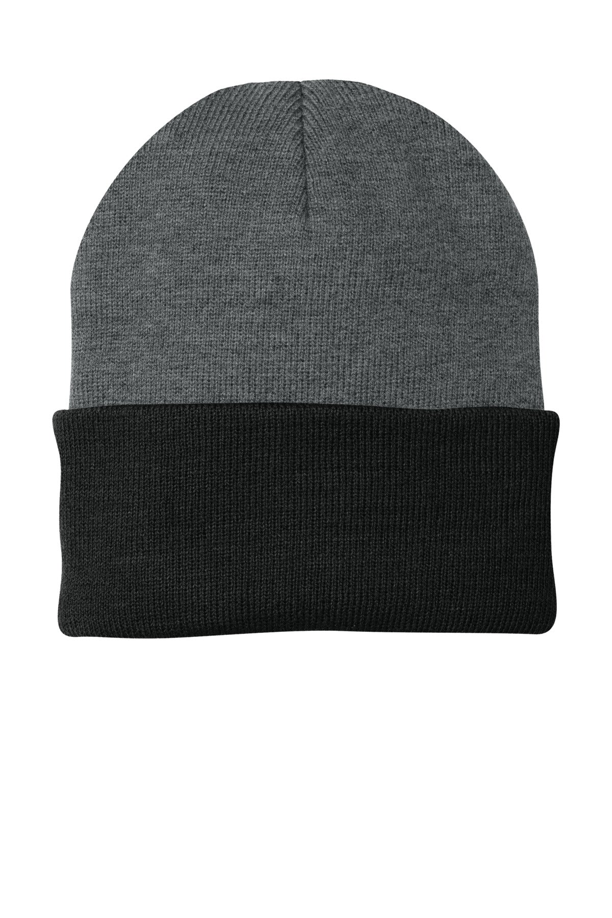 Custom Embroidered Port Authority Caps in Athletic Oxford/ Black