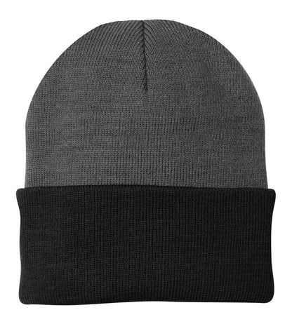 Custom Embroidered Port Authority Caps in Athletic Oxford/ Black