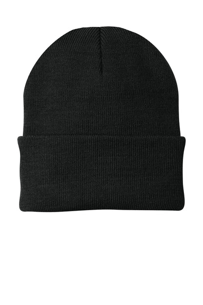 Custom Embroidered Port Authority Caps in Black