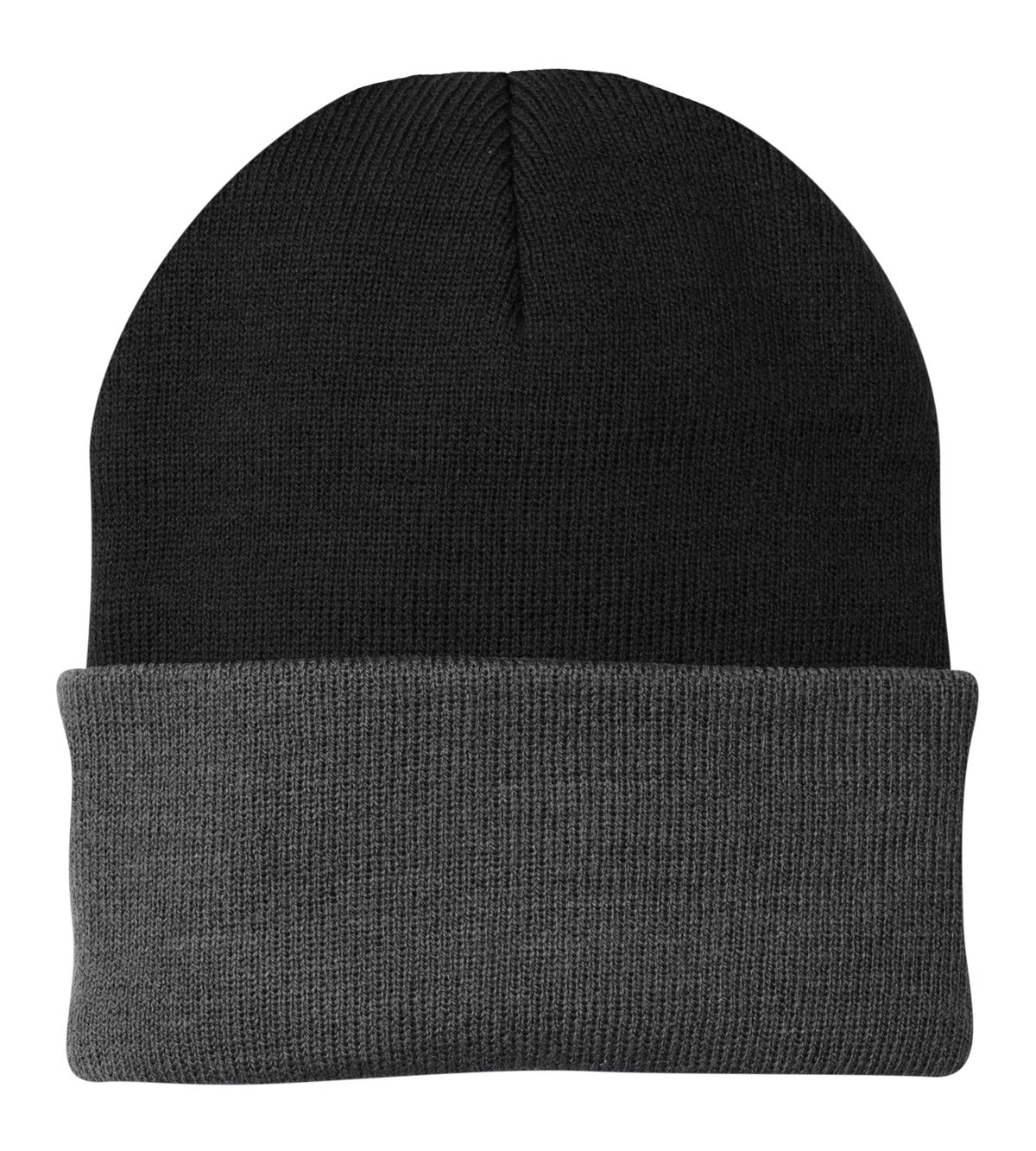 Custom Embroidered Port Authority Caps in Black/ Athletic Oxford