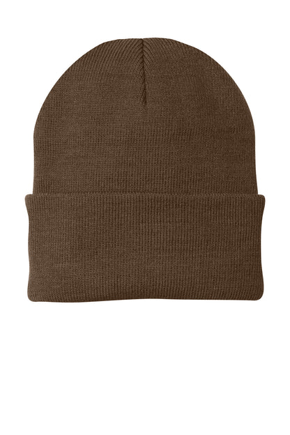 Custom Embroidered Port Authority Caps in Brown