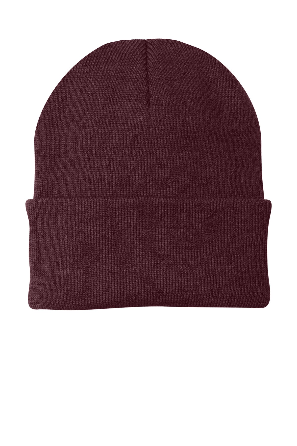 Custom Embroidered Port Authority Caps in Maroon