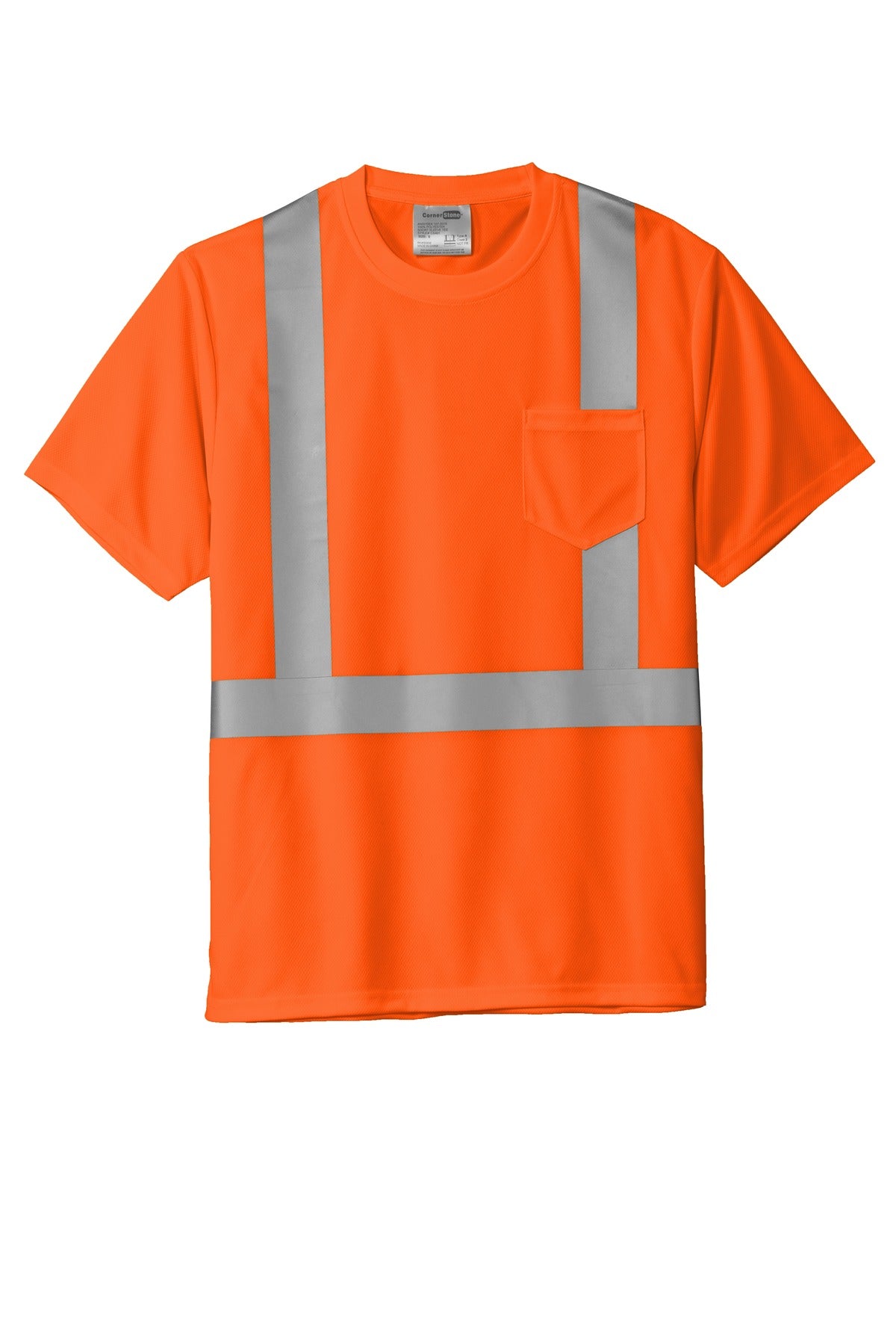 Custom Embroidered CornerStone Personal Protection in Safety Orange
