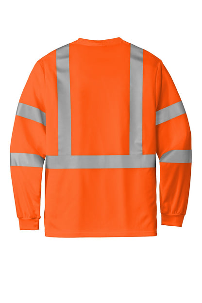 CornerStone  ANSI 107 Class 3 Mesh Long Sleeve Tee. CS203