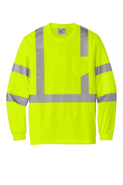 CornerStone  ANSI 107 Class 3 Mesh Long Sleeve Tee. CS203
