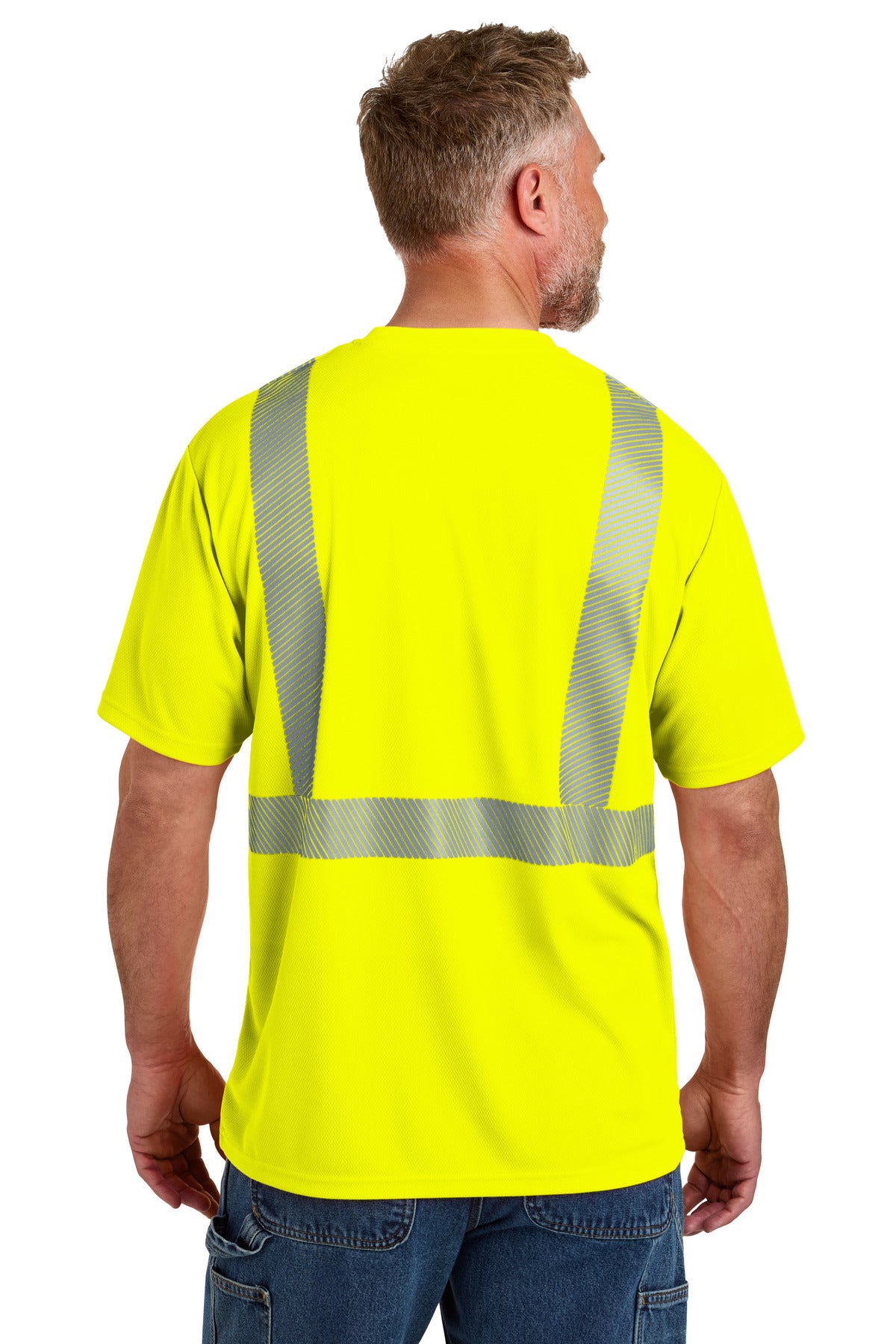 Custom Embroidered CornerStone Clothing in Safety Yellow