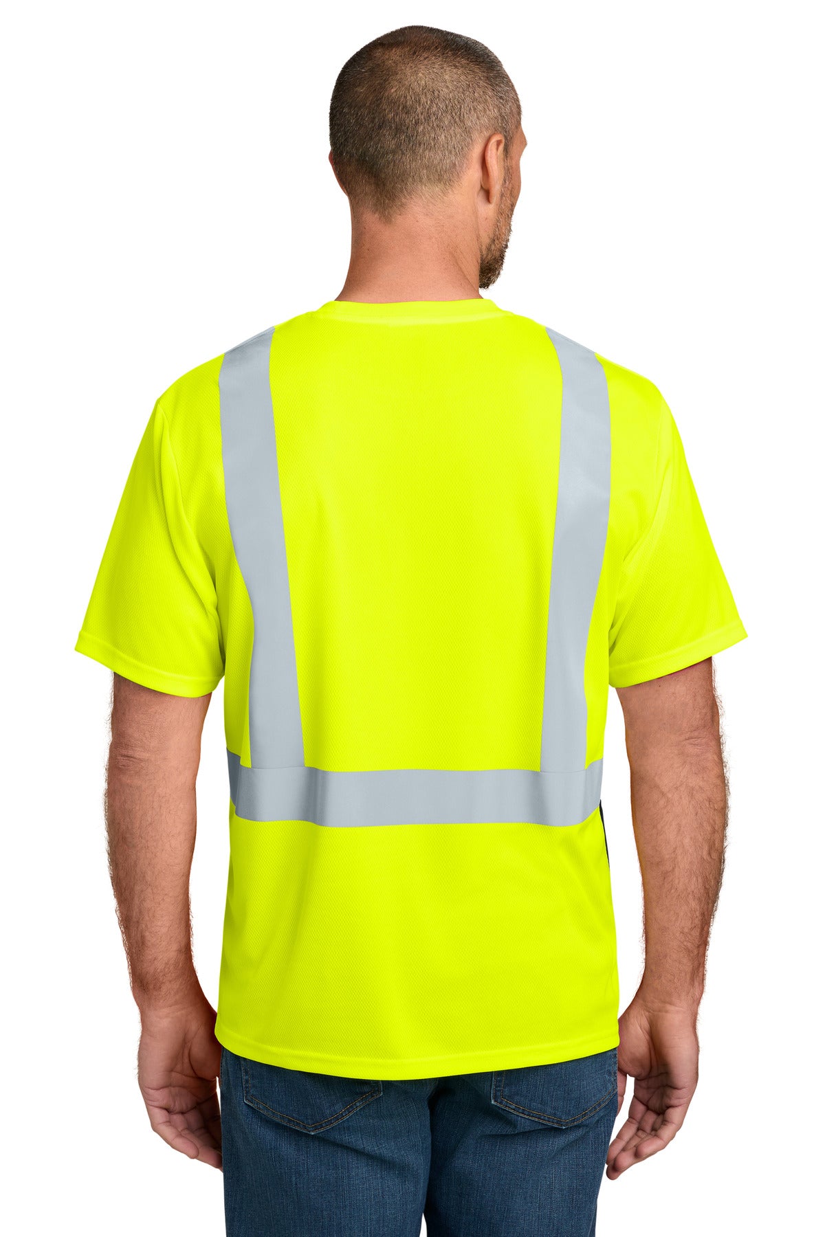 Custom Embroidered CornerStone Uniforms & Workwear in Safety Yellow/ Black