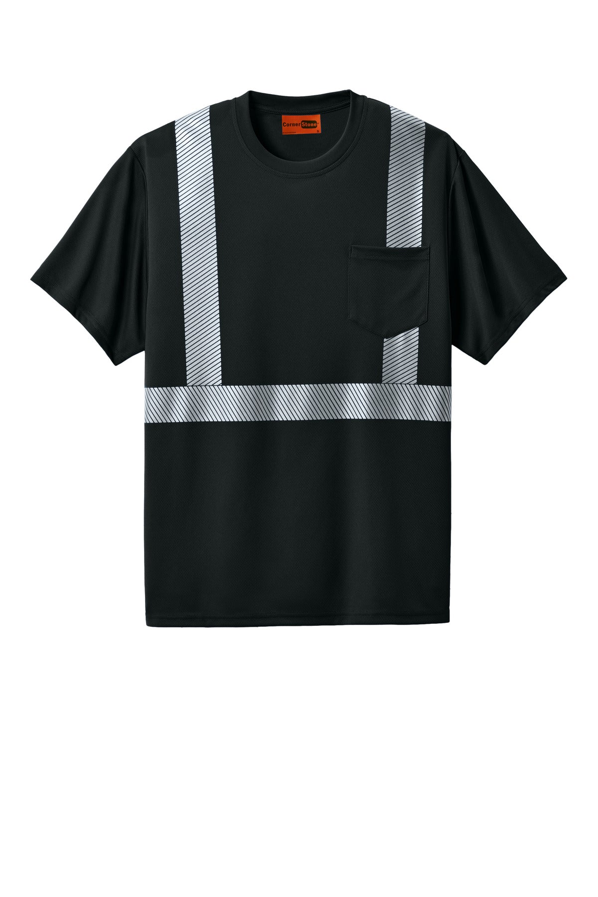 Custom Embroidered CornerStone Clothing in Black