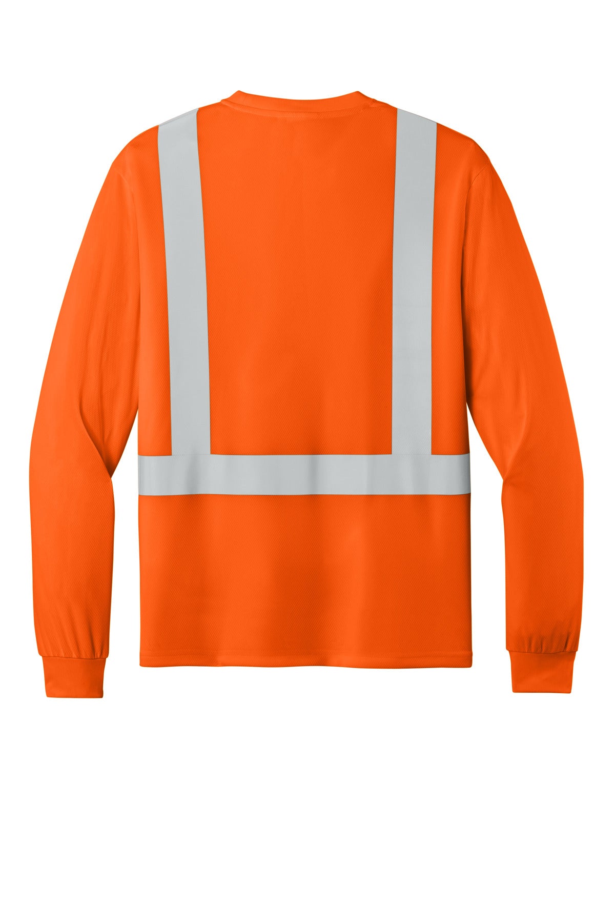 Custom Embroidered CornerStone T-Shirts  in Safety Orange/ Black
