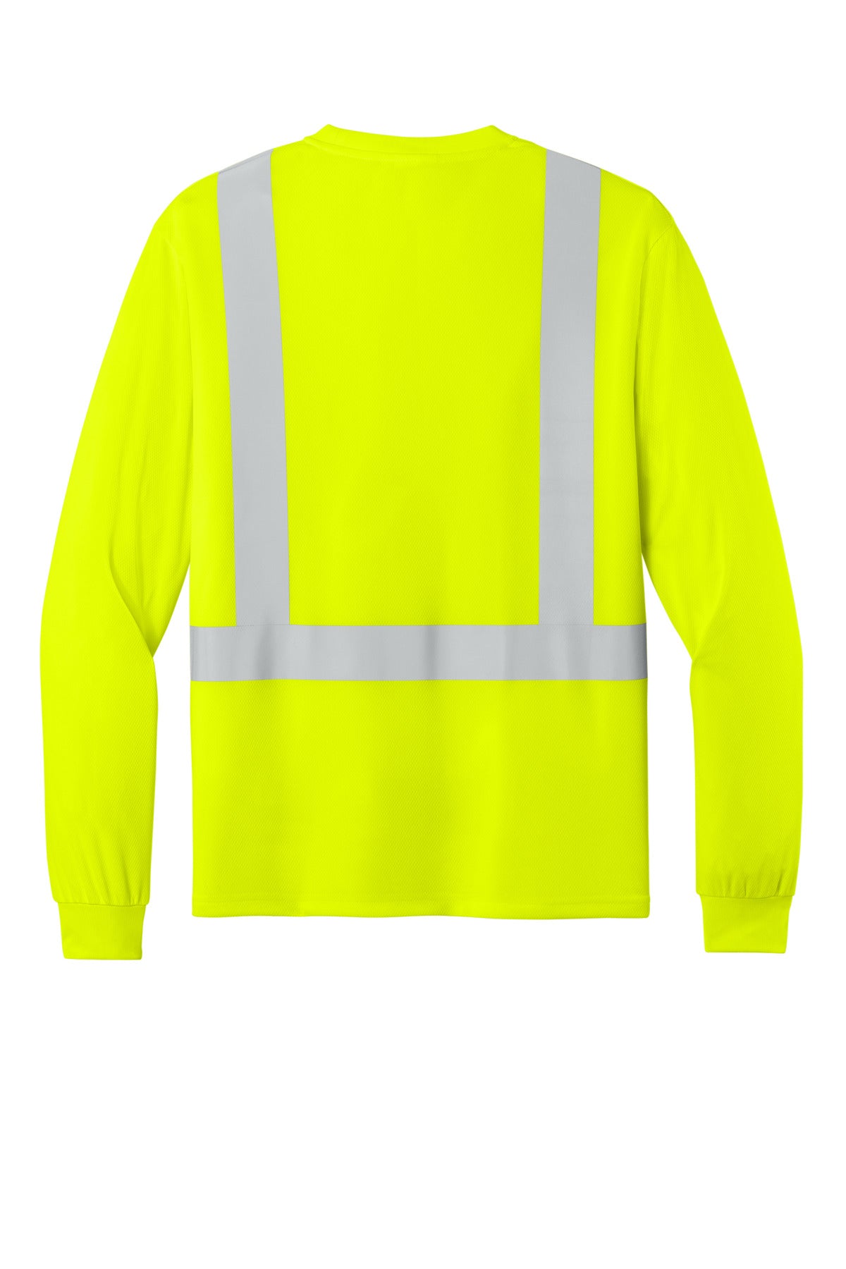 Custom Embroidered CornerStone T-Shirts  in Safety Yellow/ Black