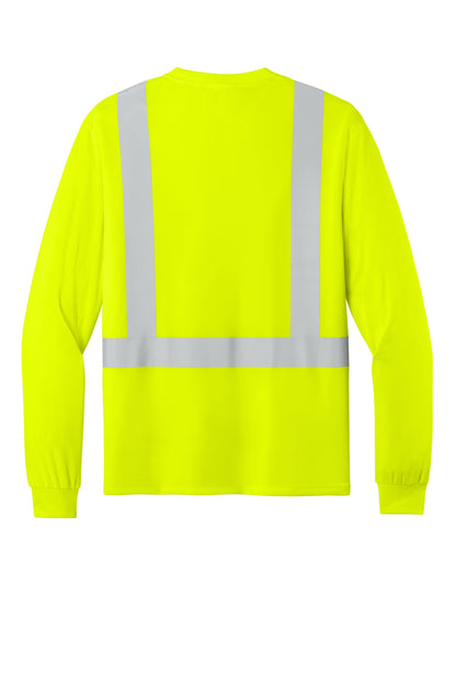 Custom Embroidered CornerStone T-Shirts  in Safety Yellow/ Black