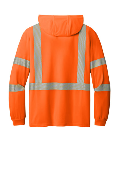 Custom Embroidered CornerStone Polos/Knits in Safety Orange